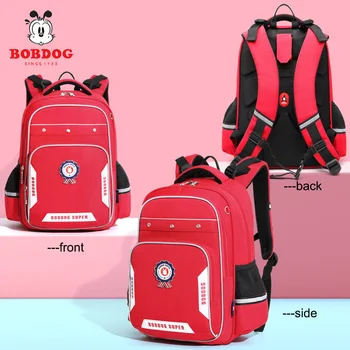 BOBDOG Royal skoletasker Dreng Rygsække Skole Taske til piger Vandtæt Børn Tasker Børne taske