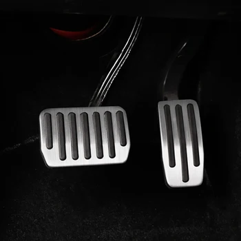 Bil Pedalerne For Tesla Model 3 Aluminium Tilbehør Til Bilen Brændstof Bremsepedalen Foden Hvile Pedaler Dække For Tesla Model Y