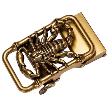 Hi-Tie Luksus Mærke Bæltespænder for Mænd Cowboy Bælte Spænde Automatisk 3,5 cm Bredde Designer Metal Guld Bæltespænder, uden Bælte
