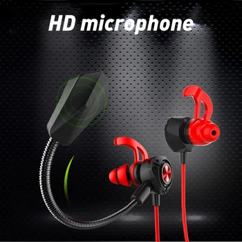 Nye Kabelforbundne Hovedtelefoner G22 Kabel 3,5 mm Plug In-ear Gaming Hovedtelefoner Dynamiske Hovedtelefoner med Mikrofon Mobiltelefon tilbehør 2020