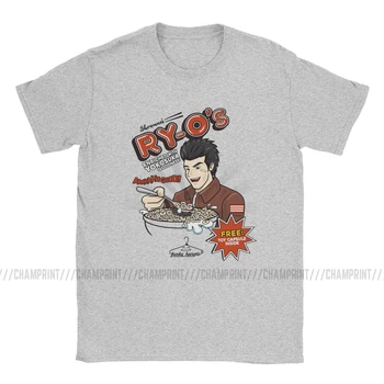 Mænd Ryo-Os Korn, T-Shirts Shenmue Dreamcast-Spil Tøj Nyhed Kort Ærme Rund Krave Tees Plus Size T-Shirts