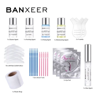 BANXEER Lash Lift Kit Perming Pande Laminat Art Eyelash og Pande Enhancer For langvarig Flagrende Øjenbryn Curling Vipperne