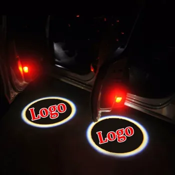 LED Bil Døren Lampe velkommen logo projektion Lys For cadillac, Ford Hyundai Kia