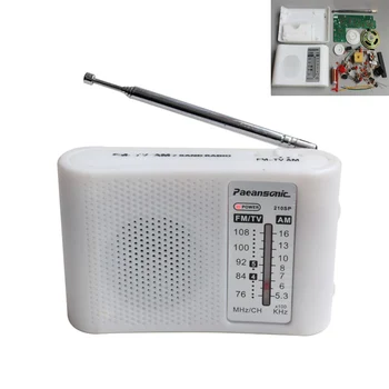 CF210SP AM/FM Stereo Radio Kit DIY Elektroniske Samle Sæt Kit Transportabel FM-radio AM DIY dele Til Elev