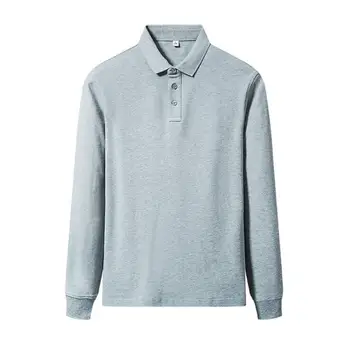 2020 Casual Polo Shirt Mænd Mode Lang-Ærmet Mænd Nye Ankomst Mand Af Mode Hot-Salg Slanke Tøj