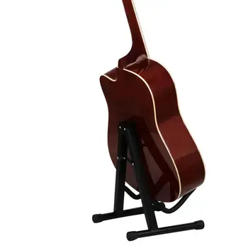 Guitar Stå Aluminium Legering 190mm Sammenklappelige Stativ Stand holder Akustisk Guitar, El-Bas Musik Instrument Stå Ændring