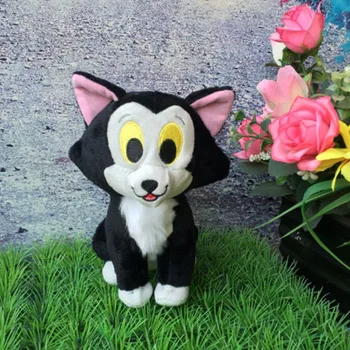 Nye Spil Cartoon Figaro Kat Plys Udstoppet Legetøj Dyr Black Cat Doll 18cm