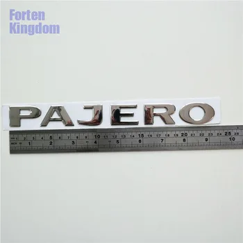 Forten Kongerige Passer PAJERO Ord PVC-Plast 3D Brev Badge Bageste Bagagerummet Brugerdefinerede Navneskilte Logo Logo Mærkat Mærkat