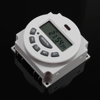 12V/24V/110V/220V Præcise Elektroniske Programmerbare Minutter Tæller Mini Bærbare LCD-Digital Køkken Kontrol Magt kontaktur