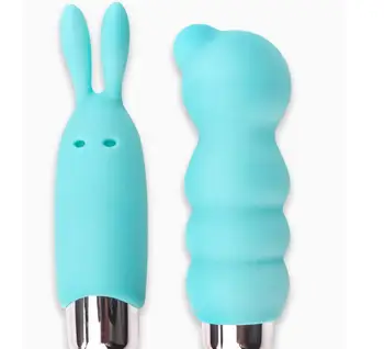 Sex kanin Vibratorer tornede Stimulere Mundtlig Slikning G Spot Vibrator vandtæt klitoris massage sex legetøj til kvinder, lesbiske Blå