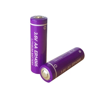 10stk PKCELL 3,6 v aa lithium batteri ER14505 LS14500 2400mah aa 3,6 v lithium Ikke-Genopladeligt Batteri 2A Li-SOCl2 Batterier