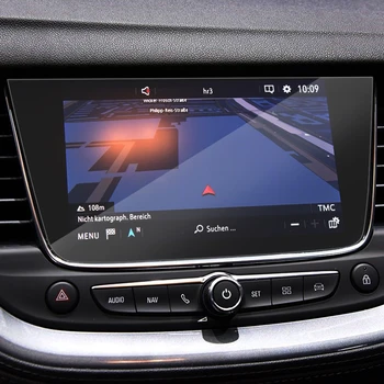 Bil Styling Til Opel Crossland X 2017-i dag GPS-Navigation Screen Glas Beskyttende Hærdet film Interne Tilbehør