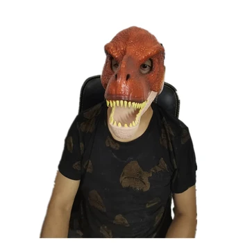 Party Mask Halloween, Karneval Gave Velociraptor Maske T-Rex Dinosaur Maske Dyr Cosplay Kostumer Maske Rekvisitter til Børn