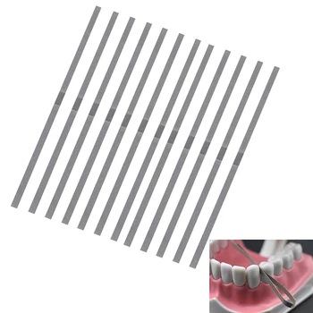 Tandlæge Kridtning Materialer 12pcs/set 4mm Dental Metal Polering Stick Strip med Alumina-Forgyldt polering Slibning af Overfladen