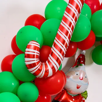 2021 Jul Balloner Xmas Ornamenter Santa Klausul Latex Balloner Julepynt Glædelig Jul Godt Nytår Gave