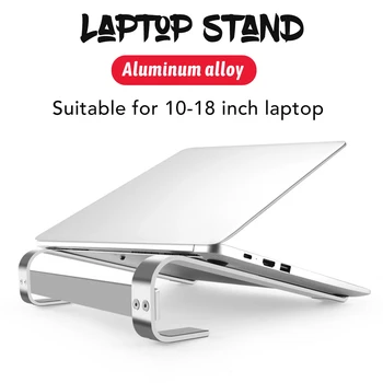 4 Type Laptop-Holder Til MacBook Bærbare Laptop Stand Beslag Sammenklappelig Aluminium Legering Bed Laptop Desk Holder Til PC