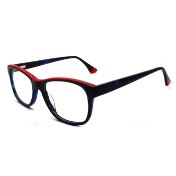 HOTOCHKI New Høj Kvalitet Optisk Unisex Store Elegante Brillerne Acetat Briller Rammer Mænd, Kvinder Mode, Stor Kasse Briller Ramme