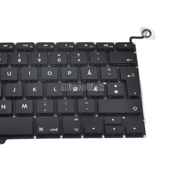Nyt tastatur Til Macbook Pro 13 A1278 norske Norge Tastatur med Baggrundsbelysning 2009 2010 2011 2012 2013 År