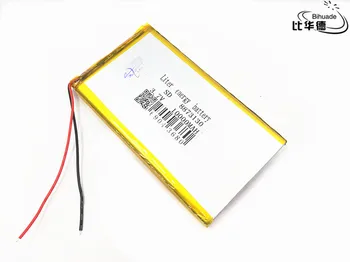 1/2/4stk genopladeligt lipo batteri celle 3,7 V 8873130 10000 mah tablet lithium-polymer-batteri Til Tablet DVD-GPS Elektrisk Legetøj