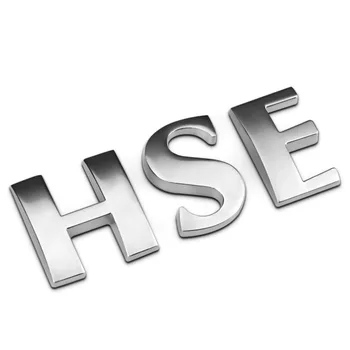 Høj Specifikation Udgave HSE Logo Bil Logo Mærkat For Land Rover Range Rover Sport Bageste Bagagerummet Metal Badge Decal Tilbehør