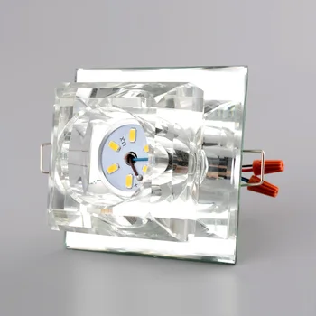 Nye Moderne Krystal Blomst LED Pærer Varm Hvidt Lys Vedhæng Lys Lysekrone Indretning Dekoration