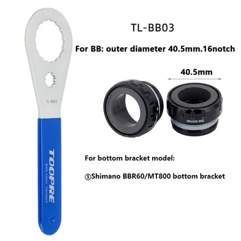 MTB/Cykel krankboks skruenøgle BB krankboks installation og fjernelse værktøj egnet til Shimano/SRAM/IXF/DUB/BSA30