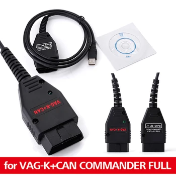 Tilbehør til bilen VAG-K+CAN Commander 1.4 Obd2 Scanner OBDII Auto Diagnostisk Scanner Værktøj, der KOM Kabel Til VW-Audi-FR2
