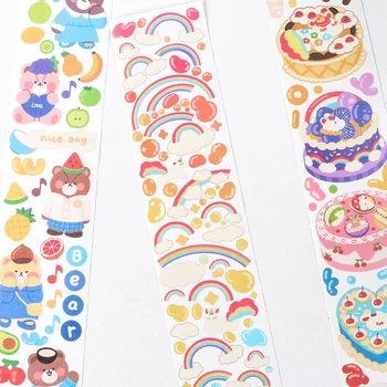 18pcs/MASSE glade undersøgelse club series papirvarer mærkat Kreativ udsmykning DIY-delt tøj tape masking washi mærkat