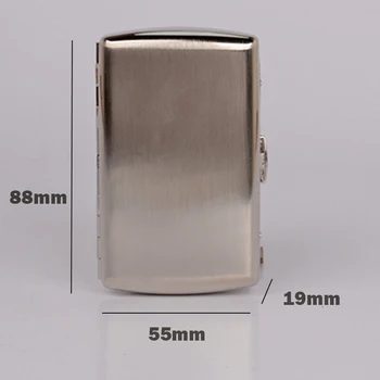 Høj Kvalitet Mænds Cigaret Automatisk Metal Tobak Box Holder 12pcs 84MM Cigaretter Ultra-tynd Ryger Tilbehør