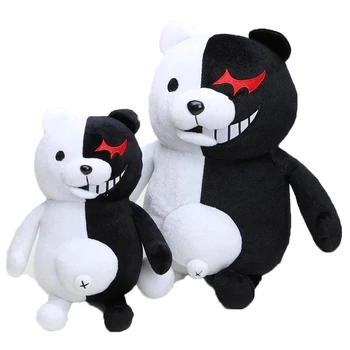 2020 Dangan Ronpa Super Danganronpa 2 Monokuma Black & White Bear Plys Legetøj Bløde tøjdyr, Dukker Fødselsdag Gave til Børn