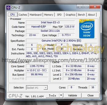 Original Intel Xeon-ES-Version, E5-2667V3 QEYA E5 2667 V3 CPU 2.90 GHz 8-Core 35M E5 2667V3 LGA2011-3-processor E5-2667 V3