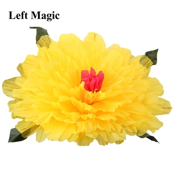 Pæon Produktion (100cm,Gul/Rød/Blå/Pink Farve tilgængelig) Magic Trick Sjove Scene Magi Tom Hånd, der Optræder Blomst Magie
