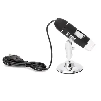 1600X USB Digital Mikroskop-Kamera-Endoskop 8LED Lup med Hold Stå 35ED