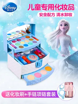 Disney Børns Kosmetik Prinsesse Makeup Box Set Ugiftige Frosne Elsa Toy Pige