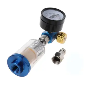 Trykregulator Måle Spray Gun In-Line Vand Og Olie Fælde Separator Filter Kit Tools
