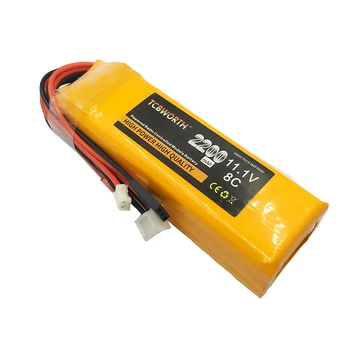 RC Lipo Batteri 2S 3S 7.4 V 11.1 V 2200mAh 8C Antal 16C JR JSO FUBEBA Stik Til RC Hubsan H501S Transmitter Receiver Fjernbetjening