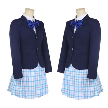 Animationsfilm En Stille Stemme Shouko Nishimiya Shoko Cosplay Kostume Japansk Anime Form Af Voice Skole Uniform Passer Til Tøj Tøj