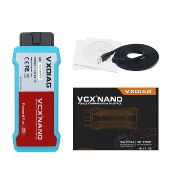 VXDIAG VCX NANO Til Ford USB/WI-OBD2 Auto Bil Diagnostisk Værktøj 2 I 1 For Mazda ID ' V112 V115 OBDII Scanner PCM,ABS PK FVDI J25