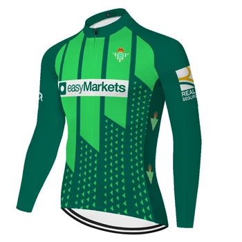Pro team Betis langærmet trøje mænd, sommer, forår Cykel Tøj Cykel hurtig tør åndbar cykling shirt