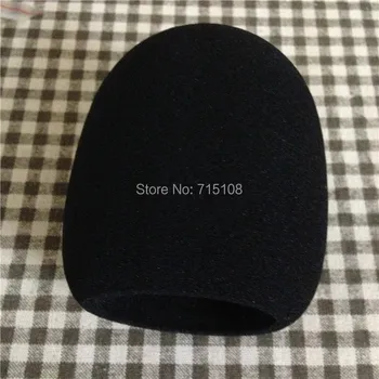 Høj Kvalitet Mikrofon Bolden Form Skum Dække For Vintage Mikrofon Klassiske Mikrofon Forruden Indvendig Størrelse 60*98mm