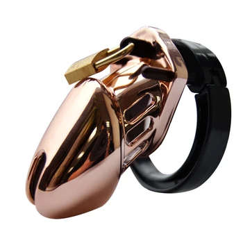 Fængsel Fugl Mandlige Designer Gold Edition Kyskhed Deveices Små/Standard Bur Penis Ring overdådige og luksuriøse Voksen Sexet Legetøj A283