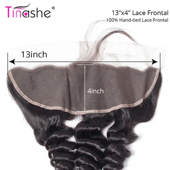 Tinashe Hår, Brazilian Hår Væve Bundter Remy Human Hair Blonder Frontal Med Lukning Løs Bølge Bundter Med Frontal Lukning