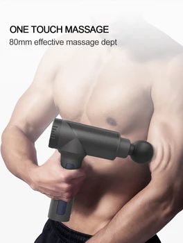 Massage Pistol Deep Muscle body Afslapning Fascial Pistol LCD-Fitness-Udstyr, El-Terapi Slankende Massager Forme smertelindring