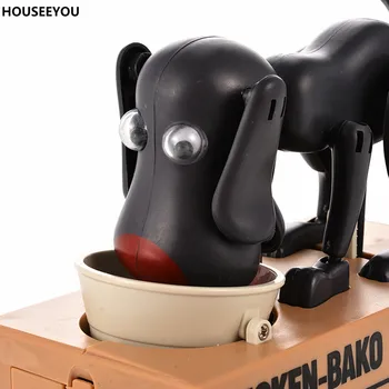 Robot-Hund Banco Canino Penge Box Penge Bank Automatisk Stjal Mønt sparegris Penge at Spare Boks Moneybox Gaver til Barn Barn Barn