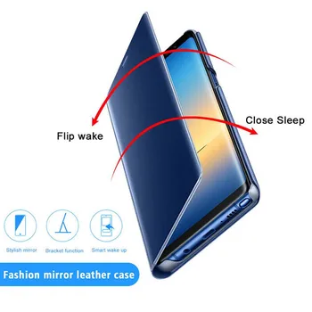 Zloiforex X50 5G Tilfælde 6.57 tommer Luksus Spejl Glas, læder +hårdt PC Hud beskyttende bagcover til Zloiforex X50 5G Stødsikkert fra Fald