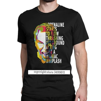 Mænds Hetfield Kunst Piskesmæld Tshirt Jazz Trommer Trommeslager Musik, Film Bomuld Tops Unikke O-Neck t-Shirt t-Shirts
