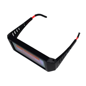 GTBL Automatisk Fotoelektriske Svejsning Briller Soldrevne Auto Mørkere Svejsning Maske Hjelm Øje Goggle Svejsning Glas