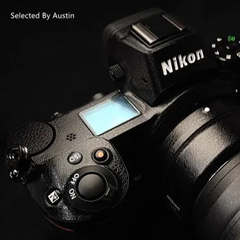 Litchi Grain For Linse Hud Decal Sticker Nikon Z6 Z7 D750 D850 D810 Anti-ridse Decal Hud Wrap Dække Protector Case