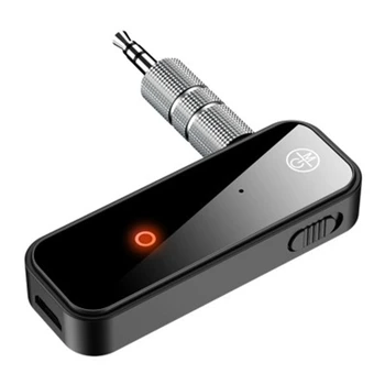 Bluetooth-5.0 Modtager Sender 2-I-1 Wireless Adapter 3,5 mm Stik Til Bilen, Musik, Audio-Aux-Hovedtelefon Håndfri