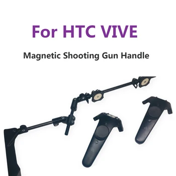 VR Spil Skyde Pistol Dobbelt Håndtag Controller Justerbar holder til HTC VIVE VR Headset Tilbehør Magnetiske Beslag Pistol